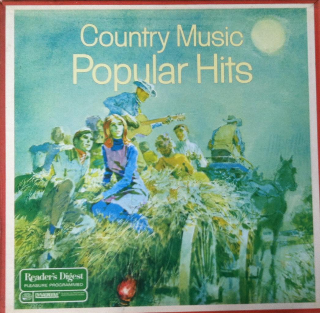 Country Music Popular Hits 4 vinyles (CHF 20.--)