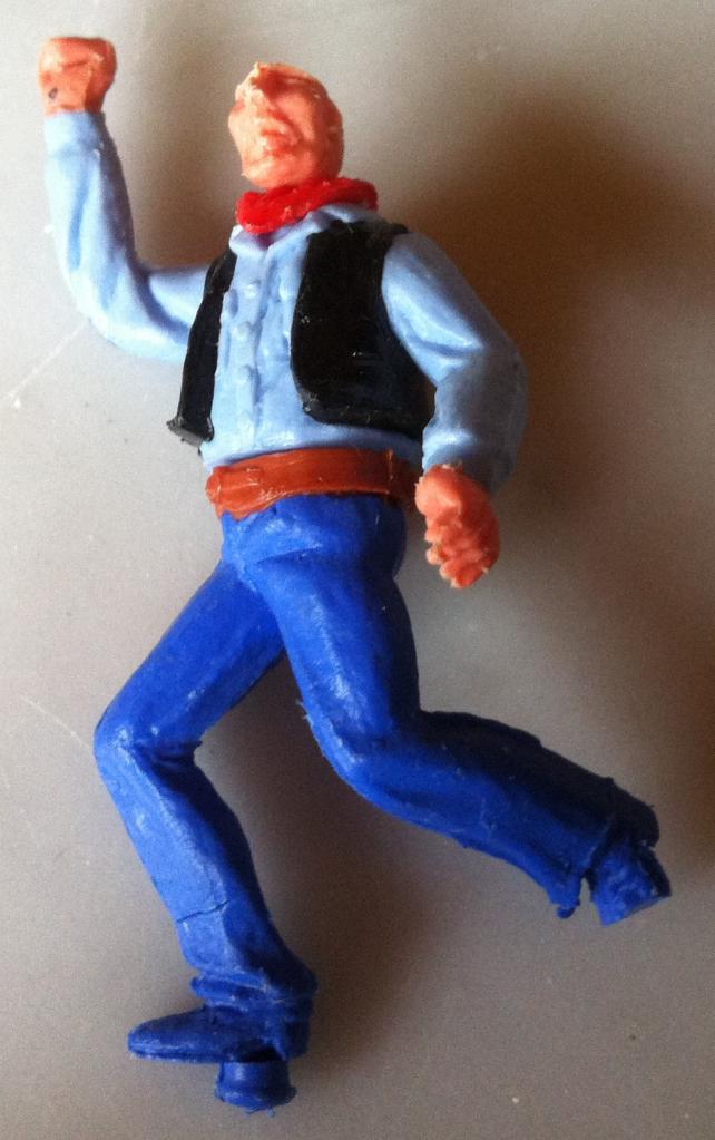 cow-boy partiel bleu (sans arme ni chapeau)