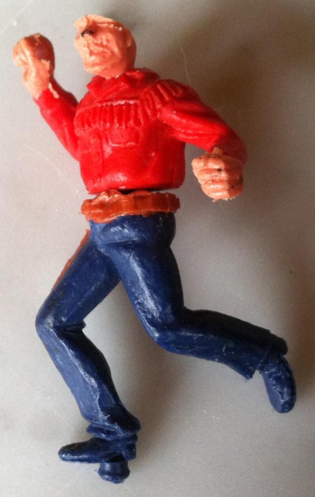 cow-boy partiel rouge (sans arme ni chapeau)