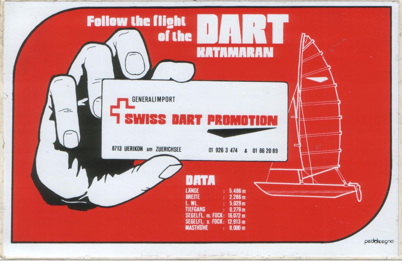 Dart katamaran