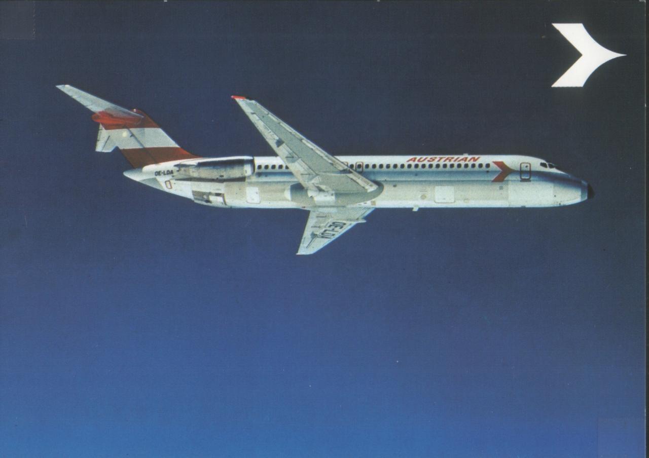 DC 9 Austrian Airlines