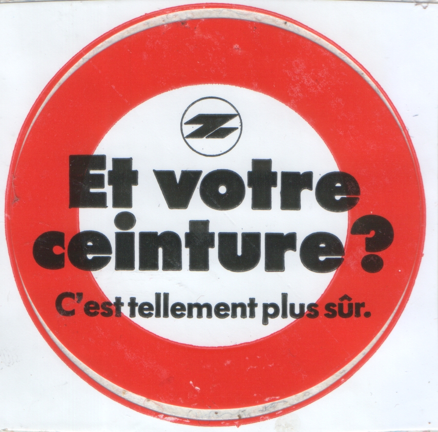 Et votre ceinture ?