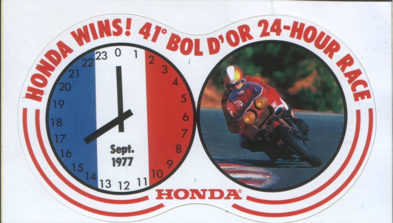 Honda 41ème bol d'or