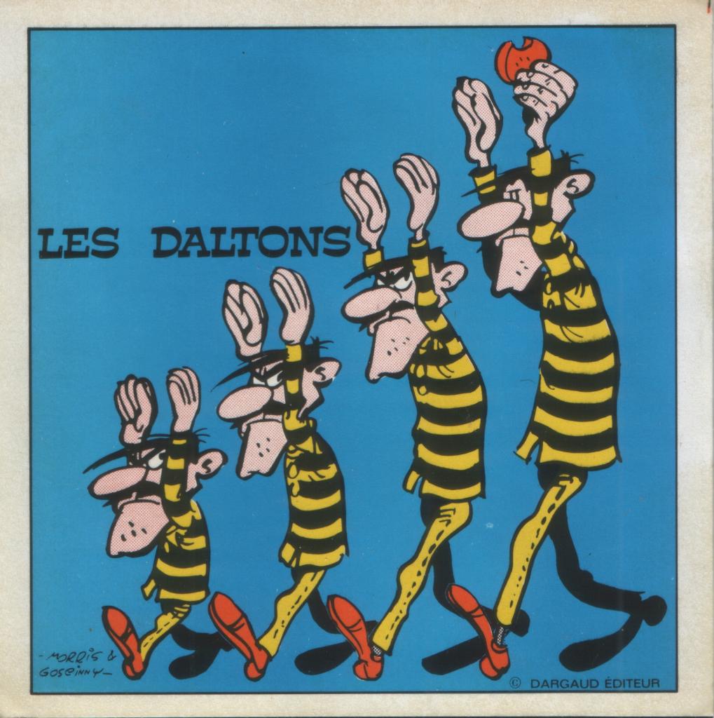 Les Daltons tenue prison
