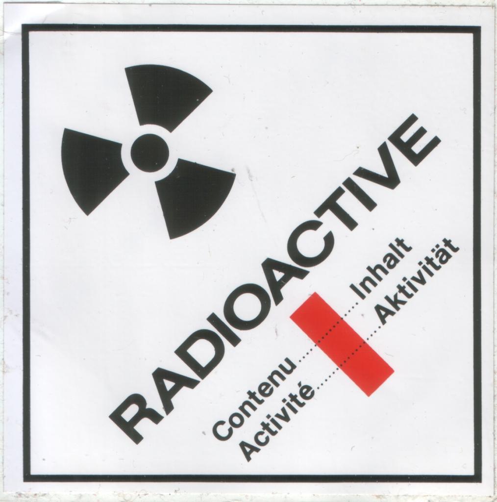matière radioactive