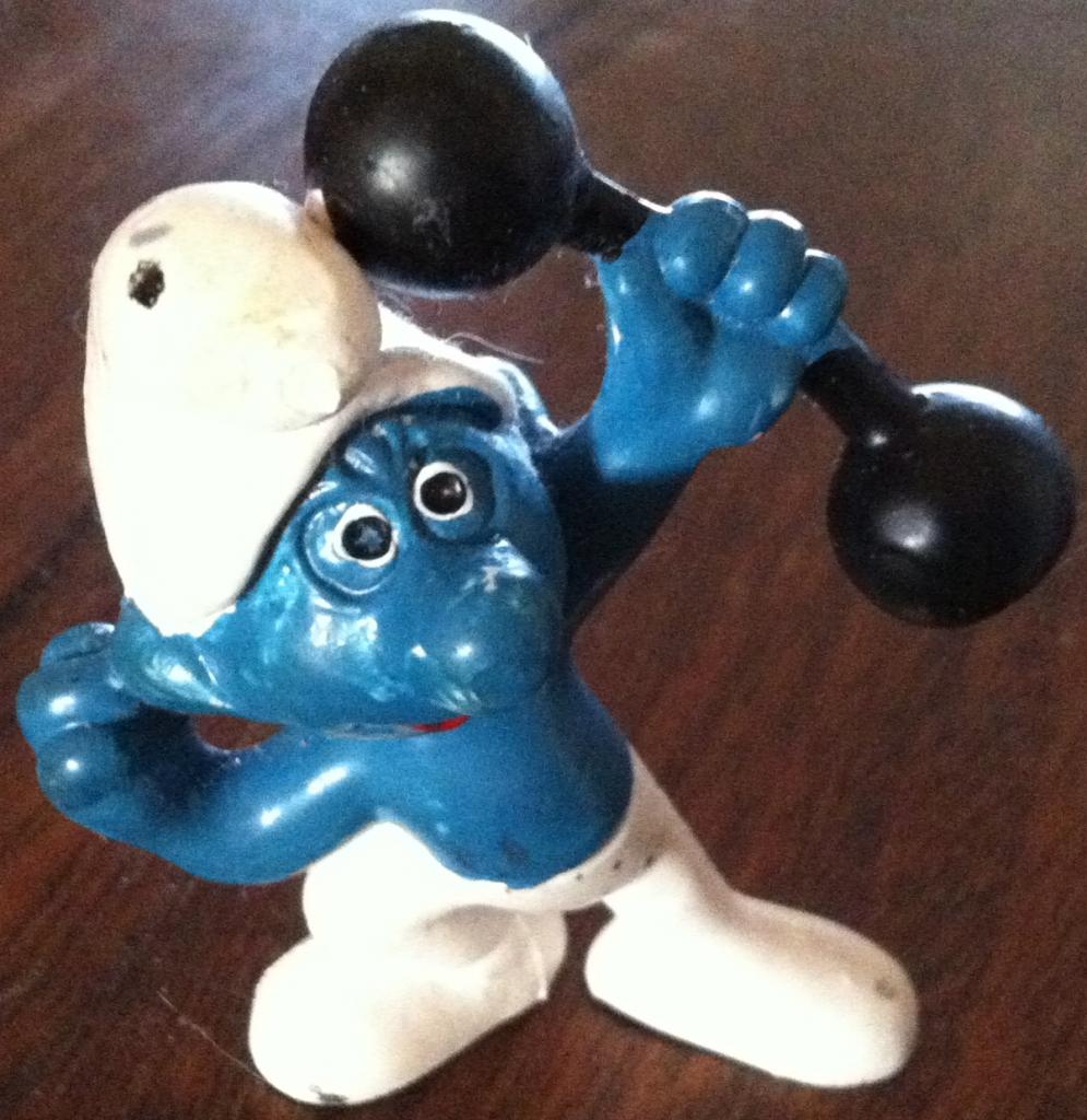 schtroumpf body-builder