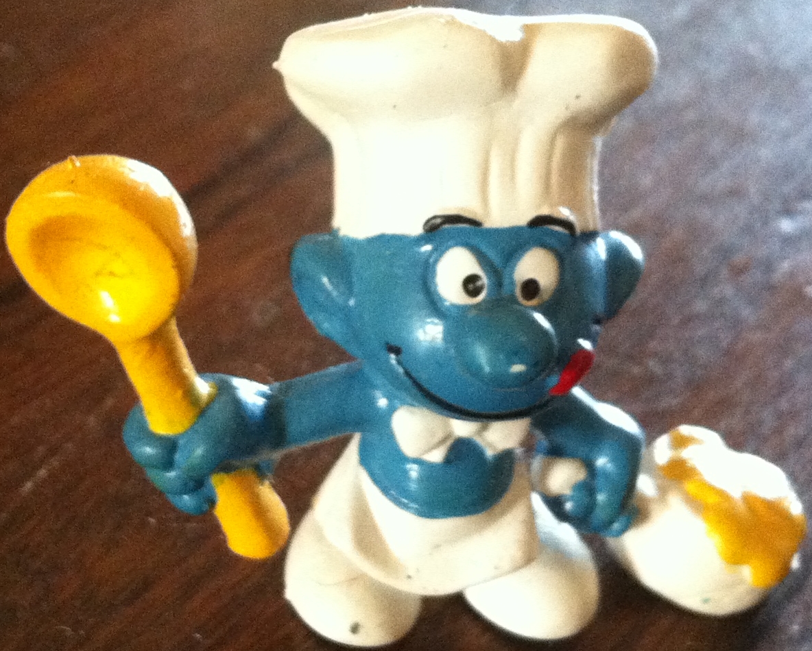 schtroumpf cuisinier
