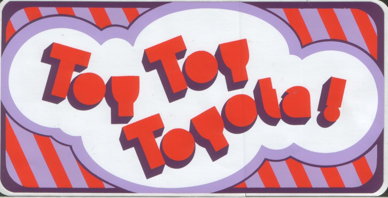 Toy toy Toyota !